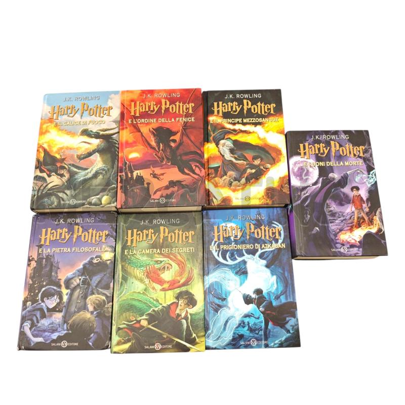 HARRY POTTER LA SERIE COMPLETA SALANI - ILLUSTRAZIONI DI JOHNNY DUDDLE | Mercatino dell'Usato Salerno fratte 1