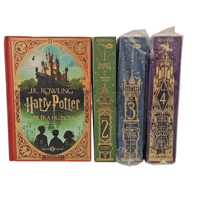 HARRY POTTER MINALIMA 1+2+3+4 EDIZIONE POP UP  | Mercatino dell'Usato Salerno fratte 1