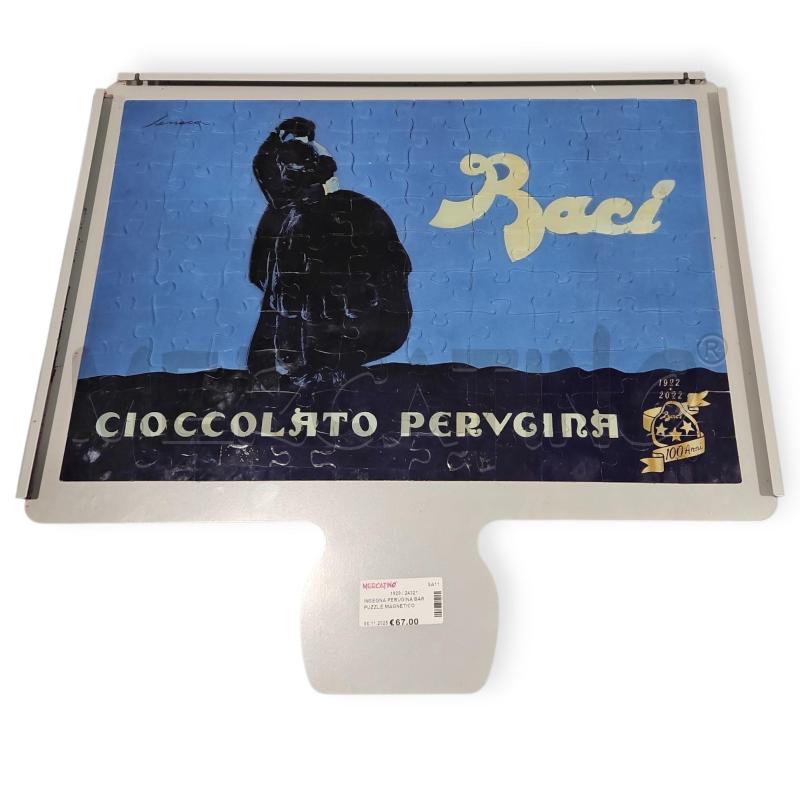 INSEGNA PERUGINA BAR PUZZLE MAGNETICO ESPOSITORE 100 ANNI  | Mercatino dell'Usato Salerno fratte 1