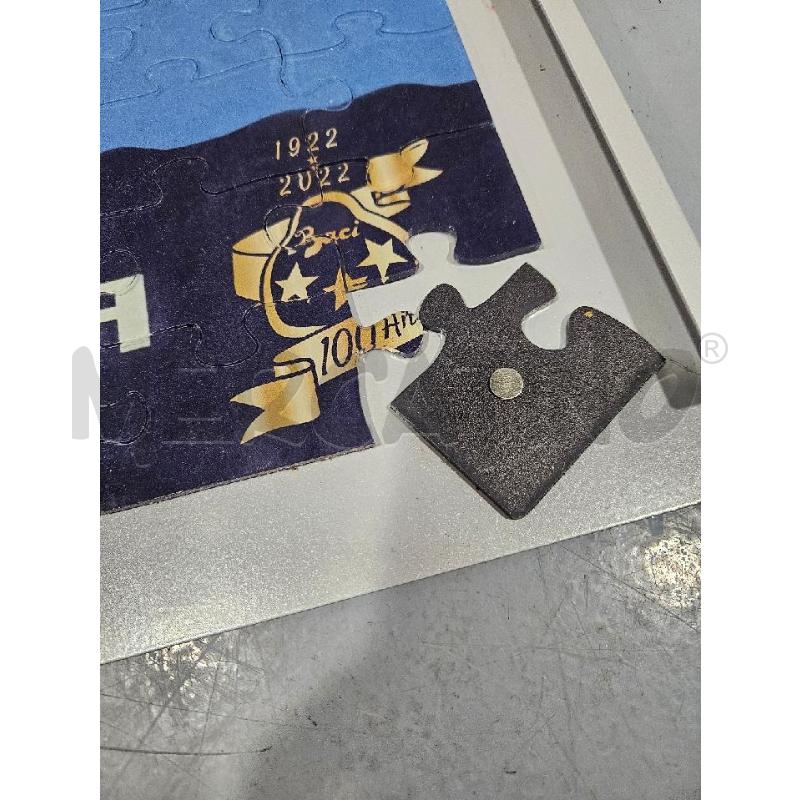 INSEGNA PERUGINA BAR PUZZLE MAGNETICO ESPOSITORE 100 ANNI  | Mercatino dell'Usato Salerno fratte 3