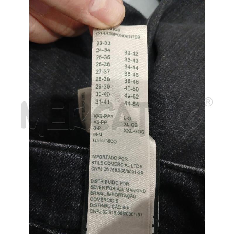 JEANS DONNA 7 FOR ALL MANKIND SCURO | Mercatino dell'Usato Salerno fratte 4