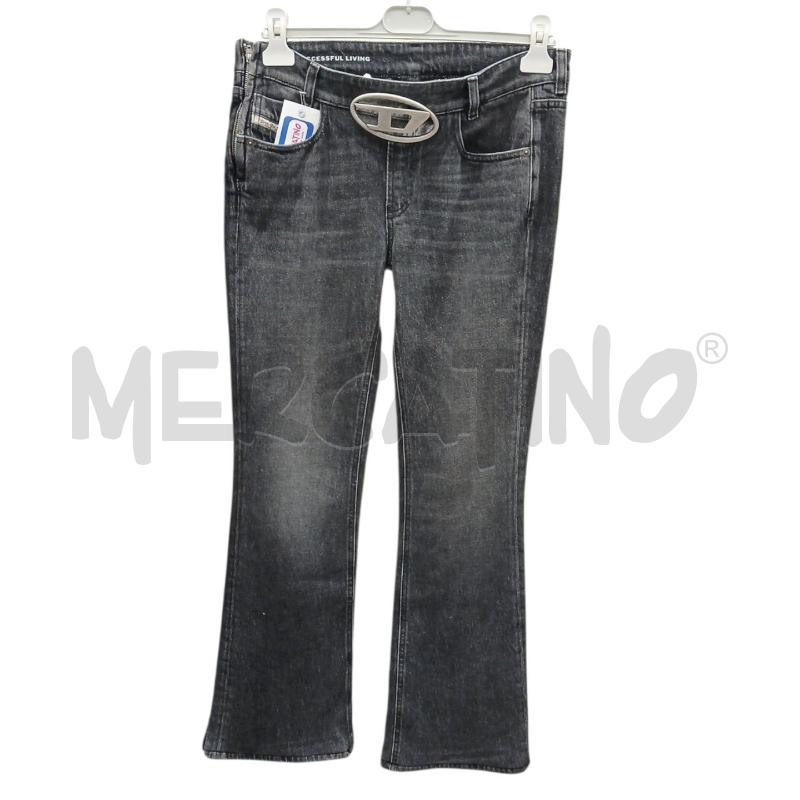 JEANS DONNA DIESEL INDUSTRY NERO  | Mercatino dell'Usato Salerno fratte 1