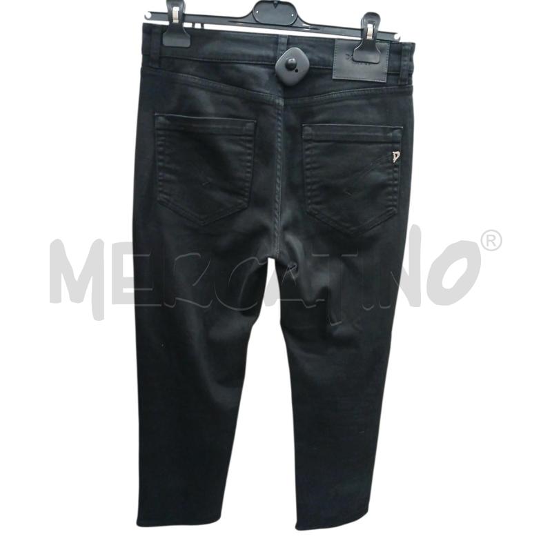 JEANS DONNA DONDUP NERO CHIUS. A BOTTONI | Mercatino dell'Usato Salerno fratte 2