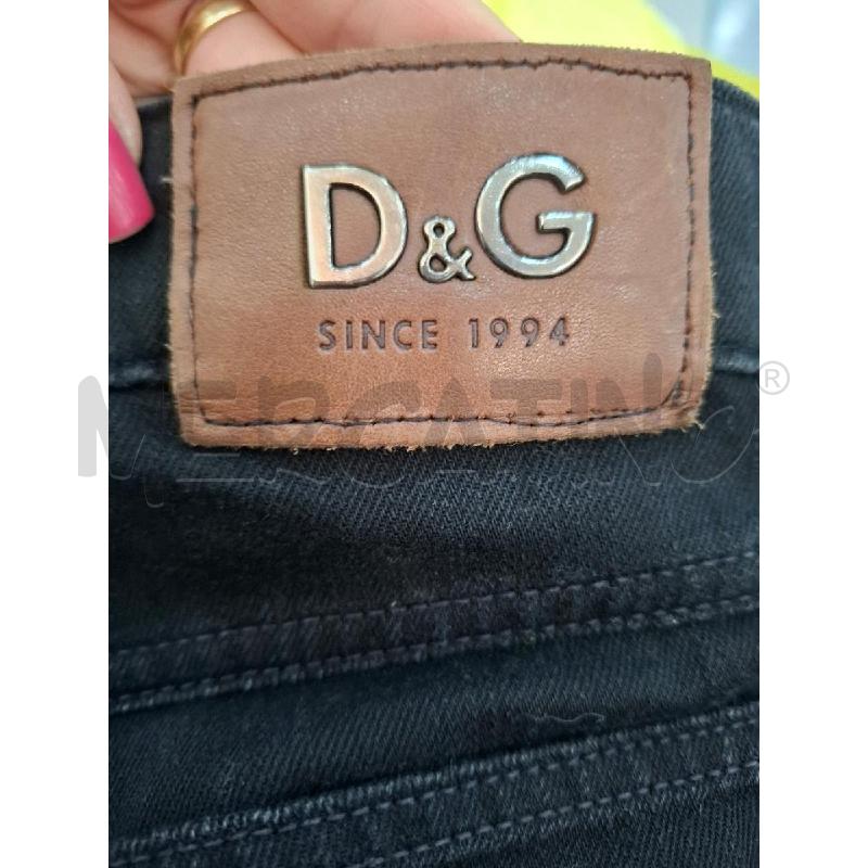 JEANS DONNA D&G NERO | Mercatino dell'Usato Salerno fratte 5