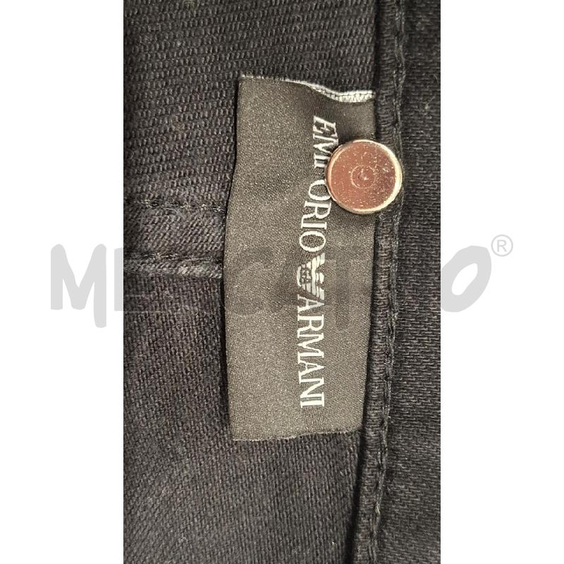 JEANS DONNA EMPORIO ARMANI NERO | Mercatino dell'Usato Salerno fratte 3