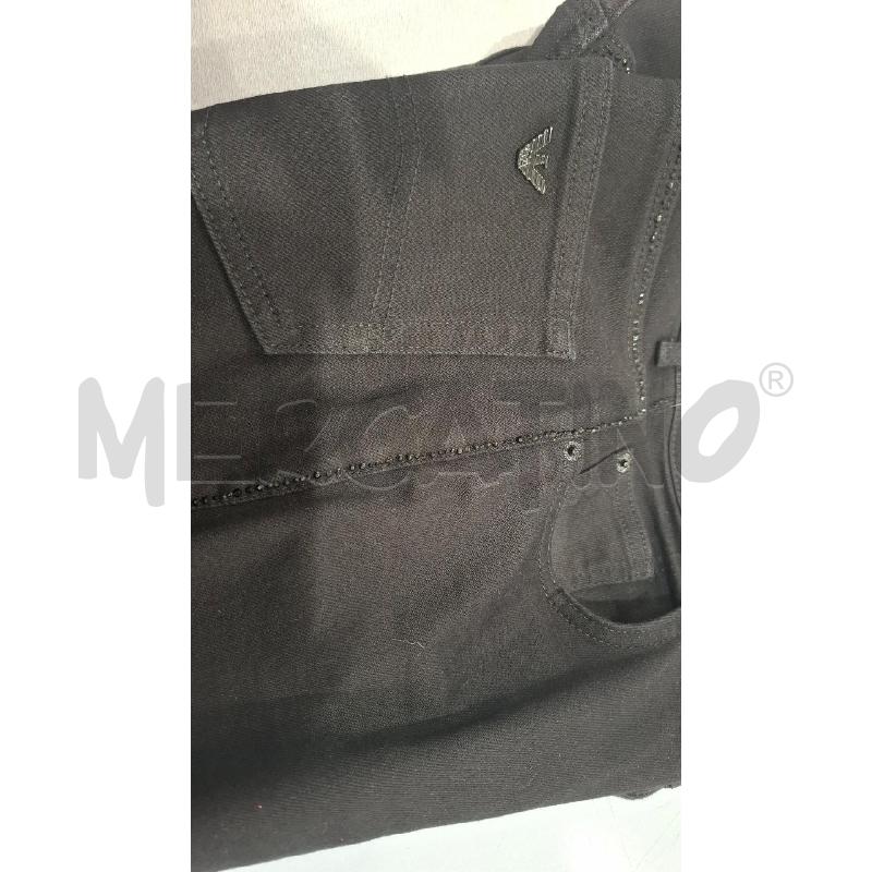 JEANS DONNA EMPORIO ARMANI NERO | Mercatino dell'Usato Salerno fratte 5