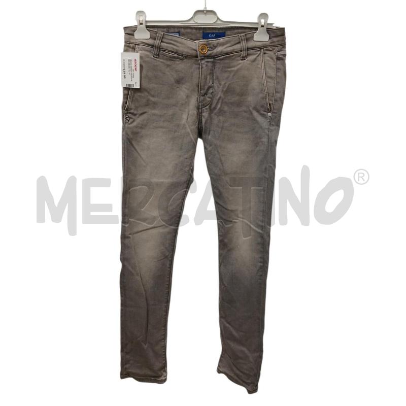 JEANS DONNA GAUDI GRIGIO/BEIGE | Mercatino dell'Usato Salerno fratte 1