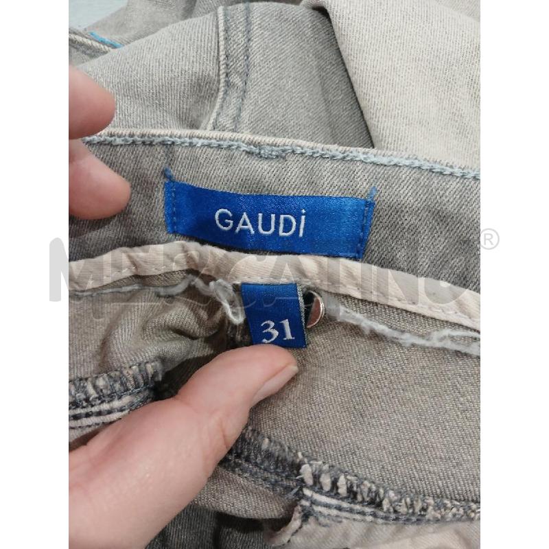 JEANS DONNA GAUDI GRIGIO/BEIGE | Mercatino dell'Usato Salerno fratte 3