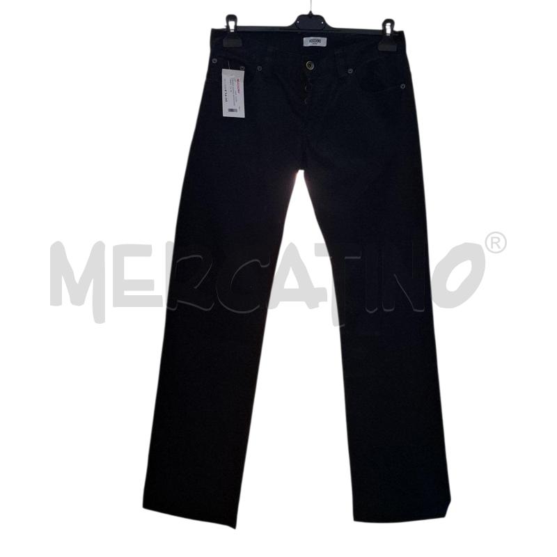 JEANS DONNA MOSCHINO NERO | Mercatino dell'Usato Salerno fratte 1