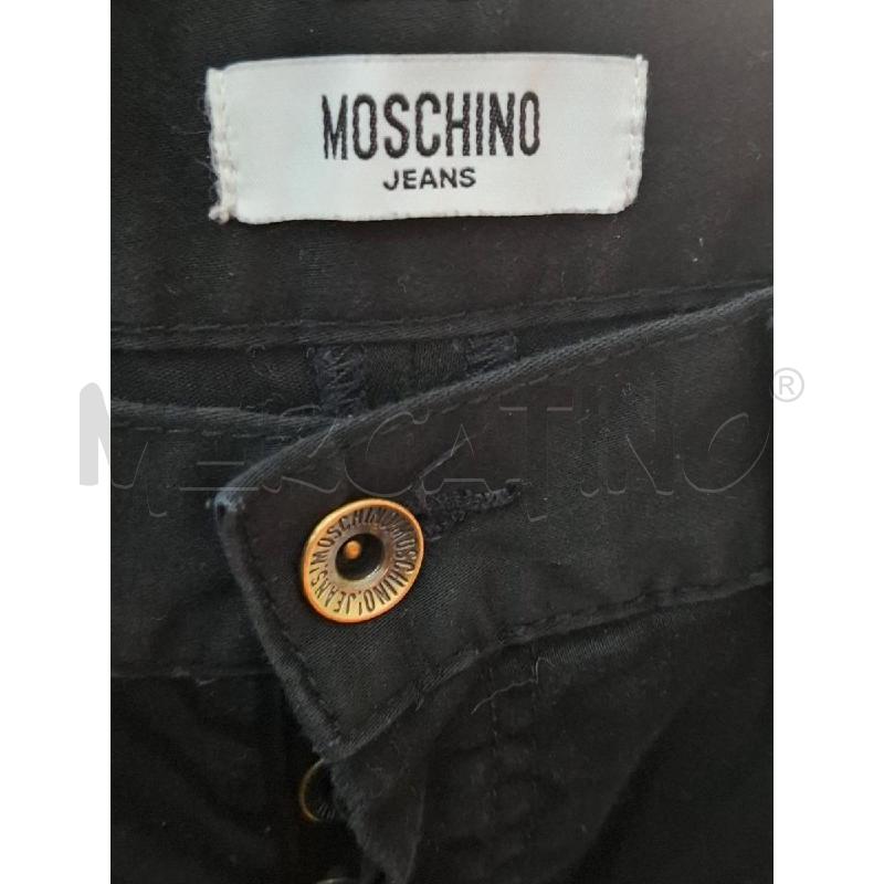 JEANS DONNA MOSCHINO NERO | Mercatino dell'Usato Salerno fratte 3