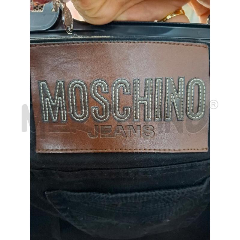 JEANS DONNA MOSCHINO NERO | Mercatino dell'Usato Salerno fratte 4