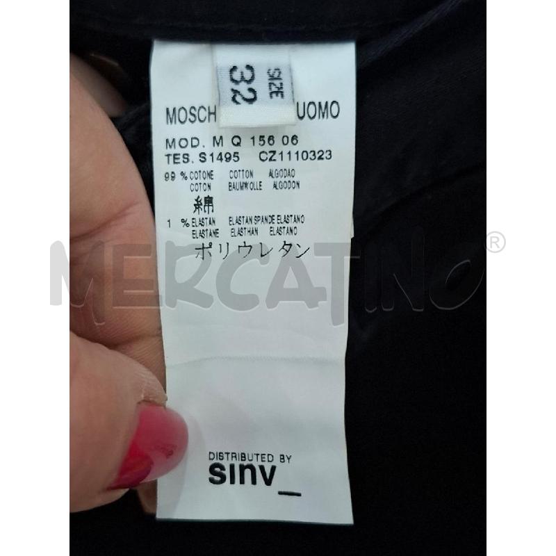 JEANS DONNA MOSCHINO NERO | Mercatino dell'Usato Salerno fratte 5