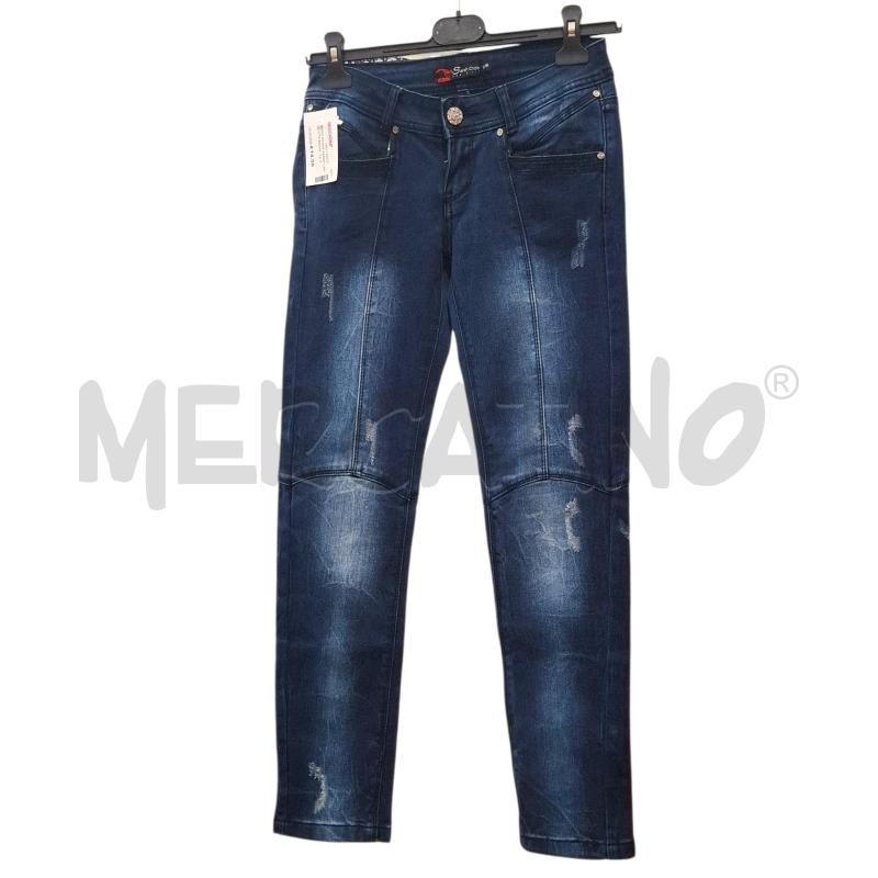 JEANS DONNA SARAH CHOLE VITA BASSA | Mercatino dell'Usato Salerno fratte 1