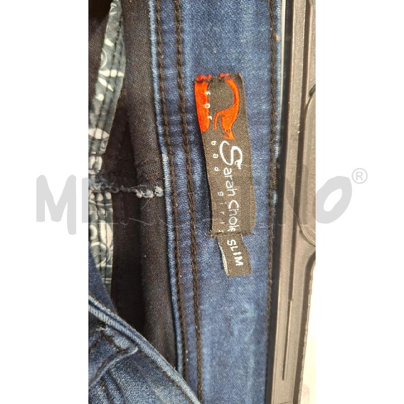 JEANS DONNA SARAH CHOLE VITA BASSA | Mercatino dell'Usato Salerno fratte 3
