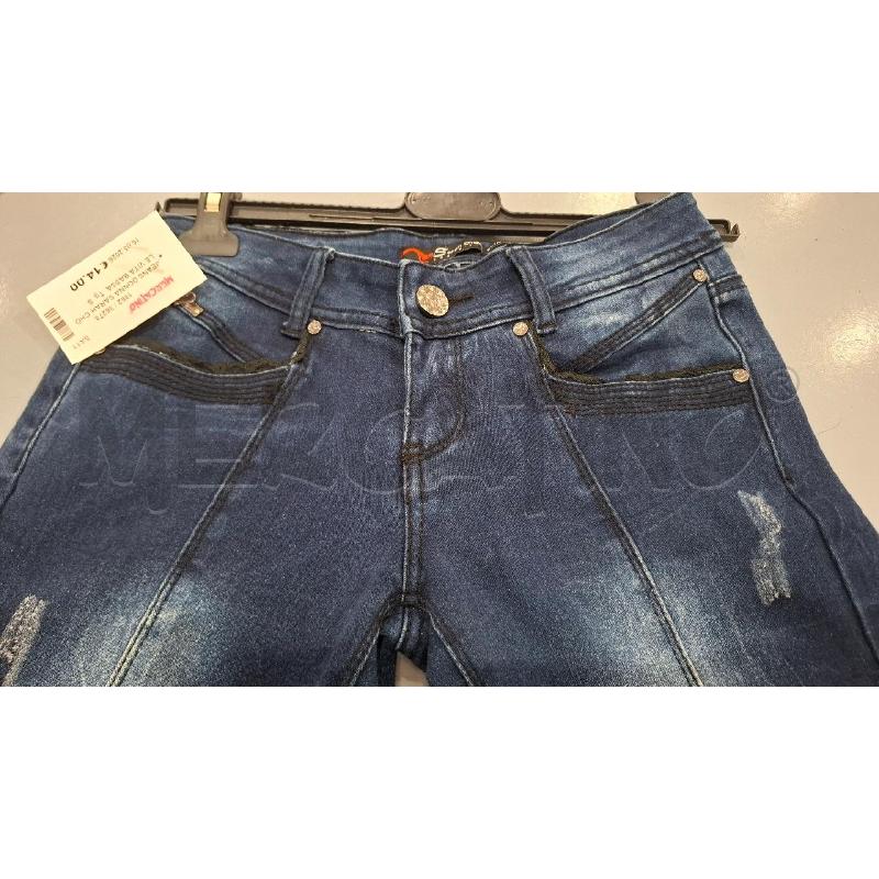 JEANS DONNA SARAH CHOLE VITA BASSA | Mercatino dell'Usato Salerno fratte 5