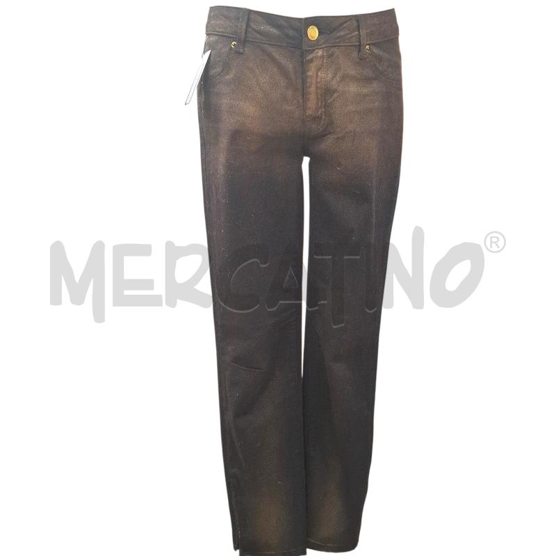 JEANS DONNA SISLEY NERO BRILL. DORATI | Mercatino dell'Usato Salerno fratte 1