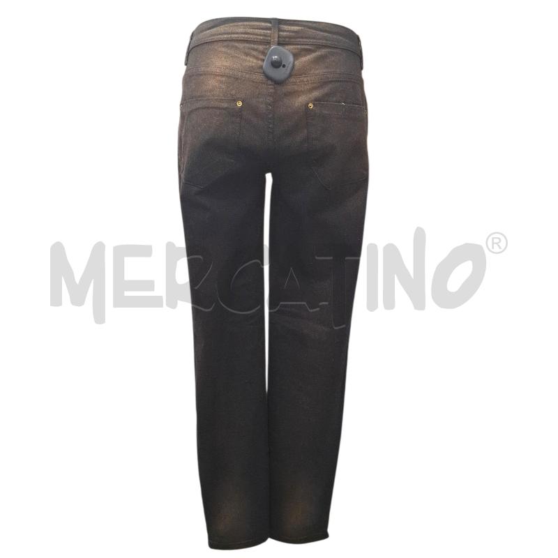 JEANS DONNA SISLEY NERO BRILL. DORATI | Mercatino dell'Usato Salerno fratte 2