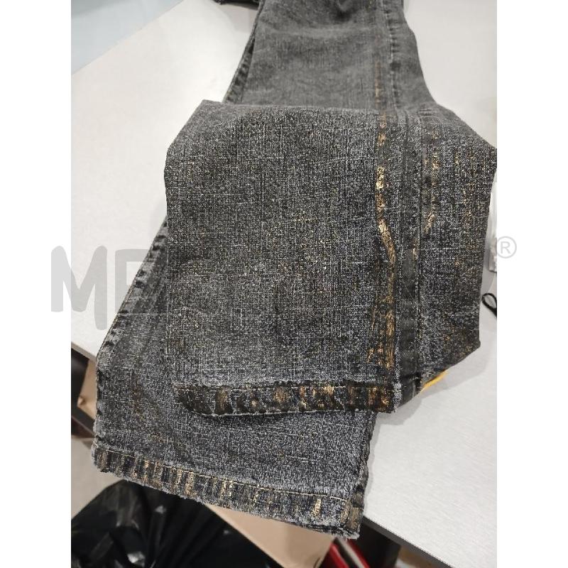 JEANS DONNA VERSACE COUTURE GRIGIO EFFETTO GLITTERATO | Mercatino dell'Usato Salerno fratte 3
