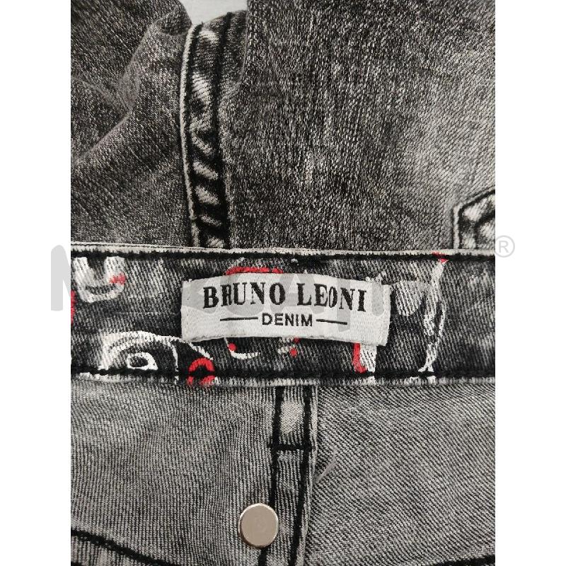 JEANS UOMO BRUNO LEONI GRIGIO SFUM. EFFETTO DISTRESSED TG.48 | Mercatino dell'Usato Salerno fratte 3