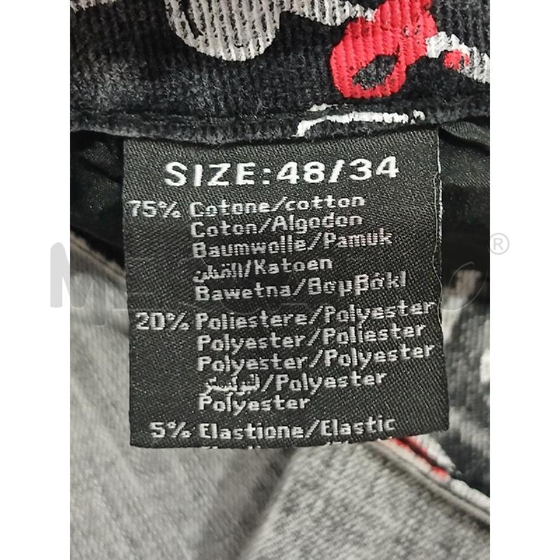 JEANS UOMO BRUNO LEONI GRIGIO SFUM. EFFETTO DISTRESSED TG.48 | Mercatino dell'Usato Salerno fratte 4