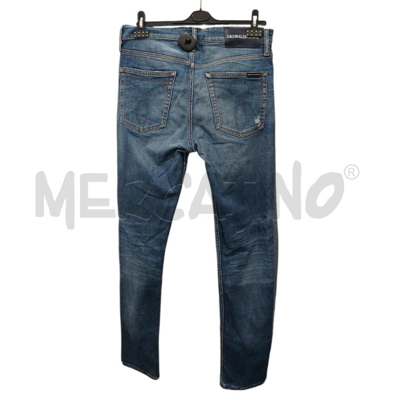 JEANS UOMO CALVIN KLEIN JEANS EFFETTO ROPING | Mercatino dell'Usato Salerno fratte 2
