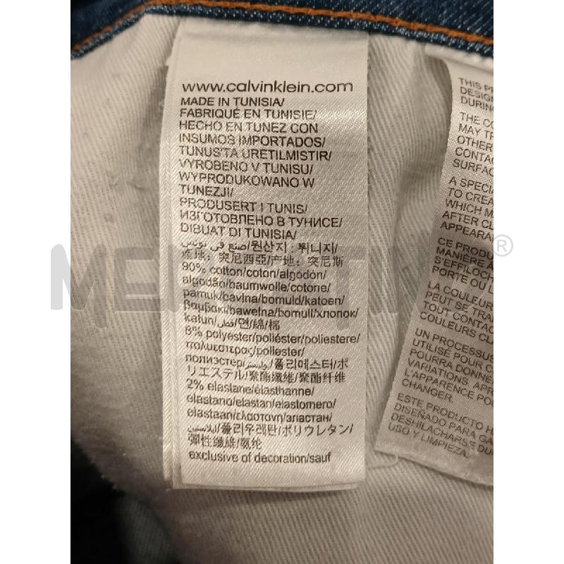 JEANS UOMO CALVIN KLEIN JEANS EFFETTO ROPING | Mercatino dell'Usato Salerno fratte 3