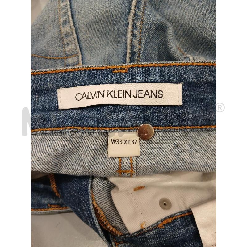 JEANS UOMO CALVIN KLEIN JEANS EFFETTO ROPING | Mercatino dell'Usato Salerno fratte 4