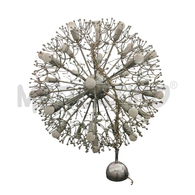 LAMPADARIO SPUTNIK DANDELION DI GAETANO SCIOLARI 24 LUCI DIA 90 CM - ANNI 60 | Mercatino dell'Usato Salerno fratte 1