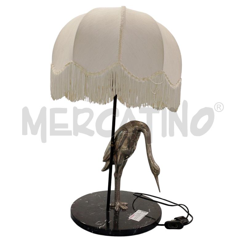 LAMPADA AIRONE BASE MARMO ART DECÒ | Mercatino dell'Usato Salerno fratte 1