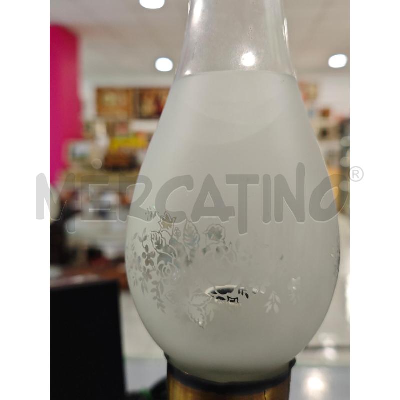 LAMPADA LUME LIMOGES BIANCO CALLE  | Mercatino dell'Usato Salerno fratte 4