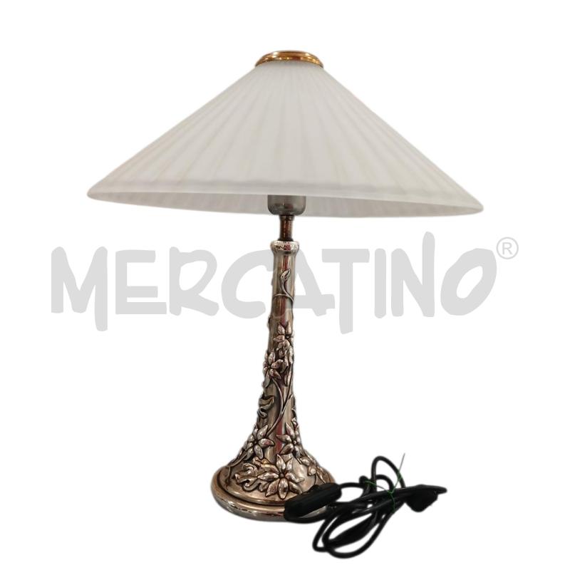 LAMPADA OTTAVIANI DA TAVOLO CON PARALUME IN VETRO | Mercatino dell'Usato Salerno fratte 1