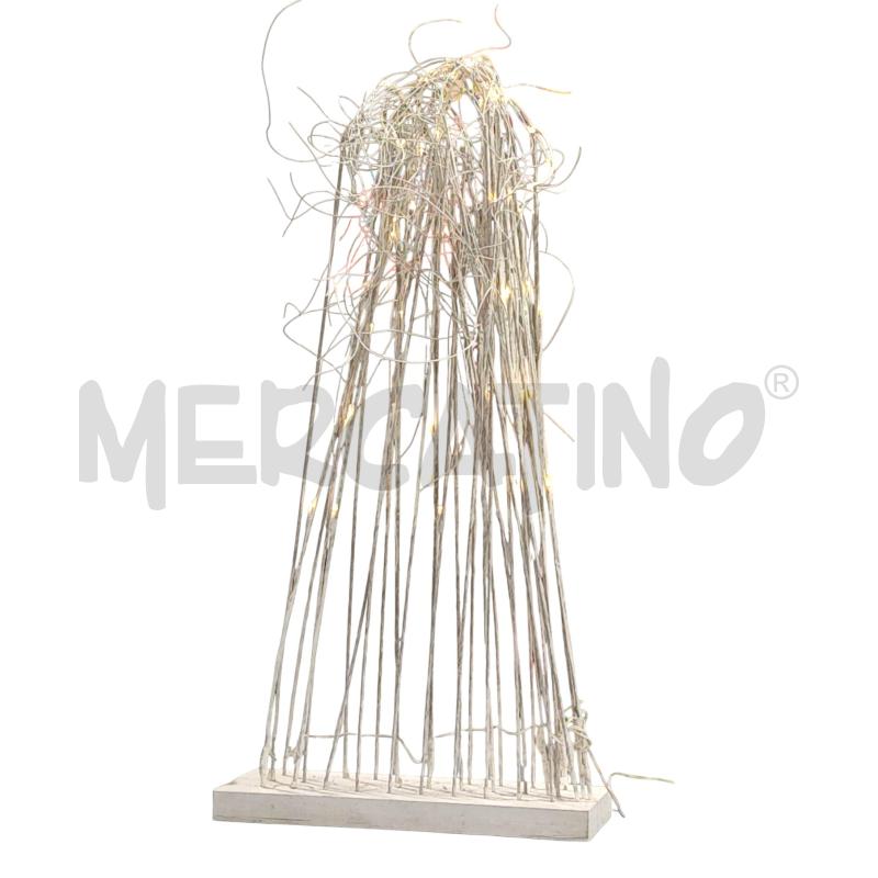 LAMPADA RAMETTI BIANCHI FUNZIONANTE | Mercatino dell'Usato Salerno fratte 1