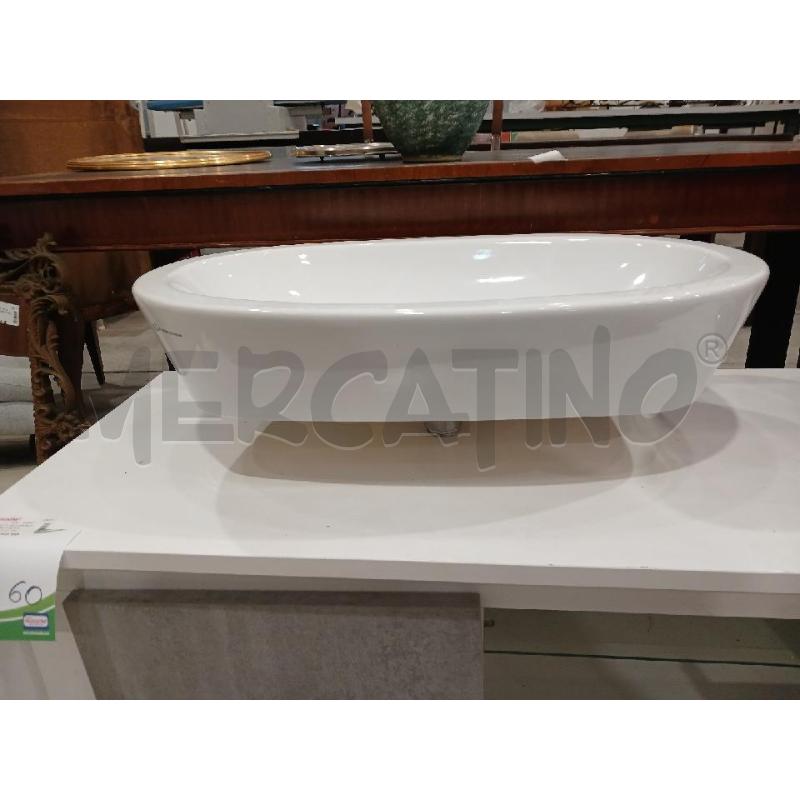 LAVANDINO POZZI GINORI MODERNO BIANCO | Mercatino dell'Usato Salerno fratte 3