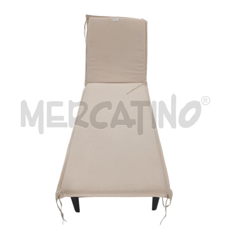 LETTINO PRENDISOLE RATTAN ANTRACITE CUSCINO | Mercatino dell'Usato Salerno fratte 1