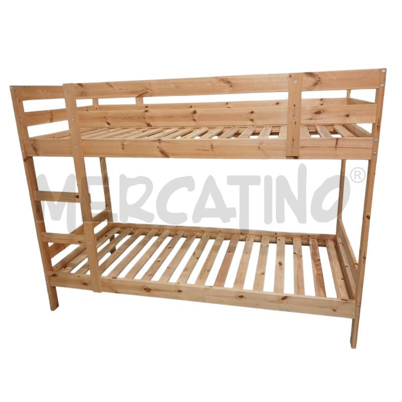 LETTO CASTELLO IKEA LEGNO | Mercatino dell'Usato Salerno fratte 1