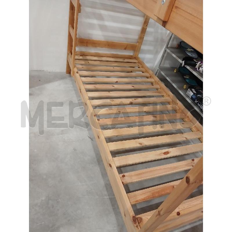 LETTO CASTELLO IKEA LEGNO | Mercatino dell'Usato Salerno fratte 4
