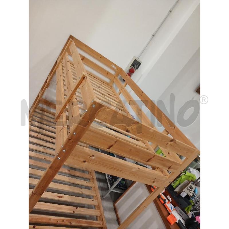 LETTO CASTELLO IKEA LEGNO | Mercatino dell'Usato Salerno fratte 5