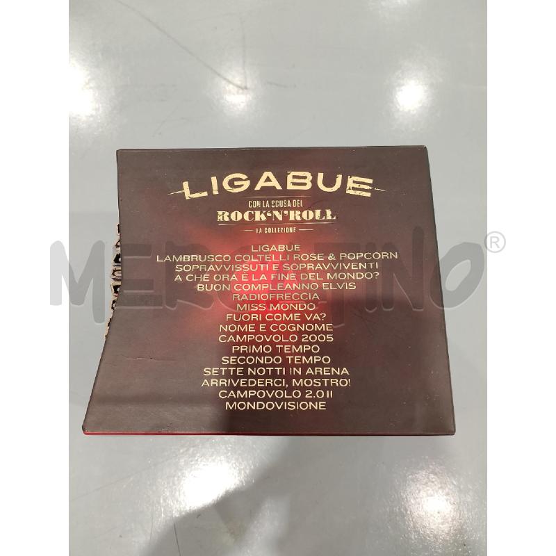 LIGABUE - CON LA SCUSA DEL ROCK'N ROLL BOX | Mercatino dell'Usato Salerno fratte 3