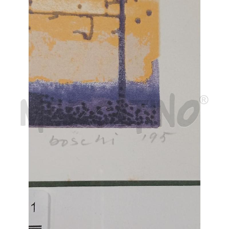 LITOGRAFIA BOSCHI PANORAMA POMERIDIANO 1995 29/120 | Mercatino dell'Usato Salerno fratte 4