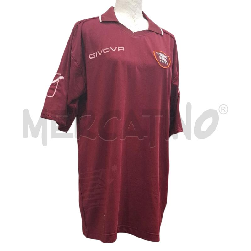 MAGLIA CALCIO SALERNITANA GRANATA GIVOVA TG XL | Mercatino dell'Usato Salerno fratte 1
