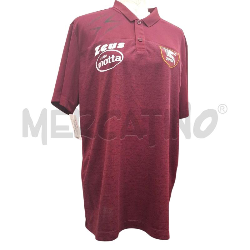 MAGLIA CALCIO SALERNITANA ZEUS GRANATA TG XL | Mercatino dell'Usato Salerno fratte 1