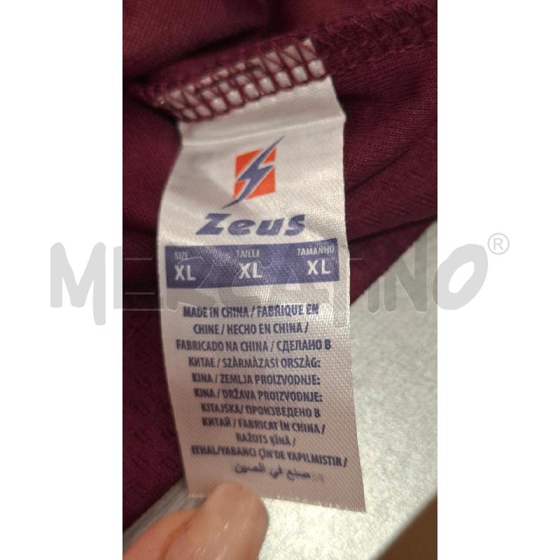 MAGLIA CALCIO SALERNITANA ZEUS GRANATA TG XL | Mercatino dell'Usato Salerno fratte 4