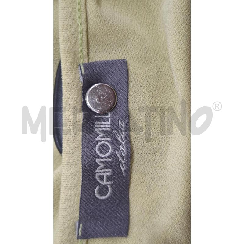 MAGLIA DONNA CAMOMILLA GIALLO EVID. DISEGNO TORRE EIFFEL | Mercatino dell'Usato Salerno fratte 3
