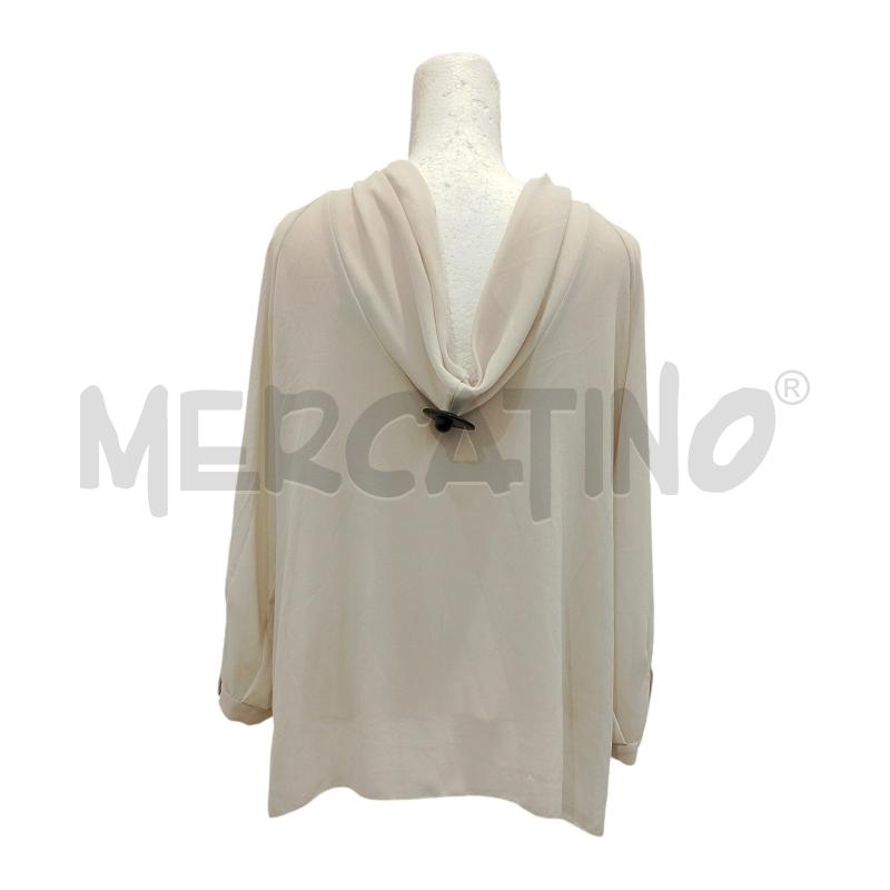 MAGLIA DONNA COCONUDA BEIGE MANICHE VELATE | Mercatino dell'Usato Salerno fratte 2