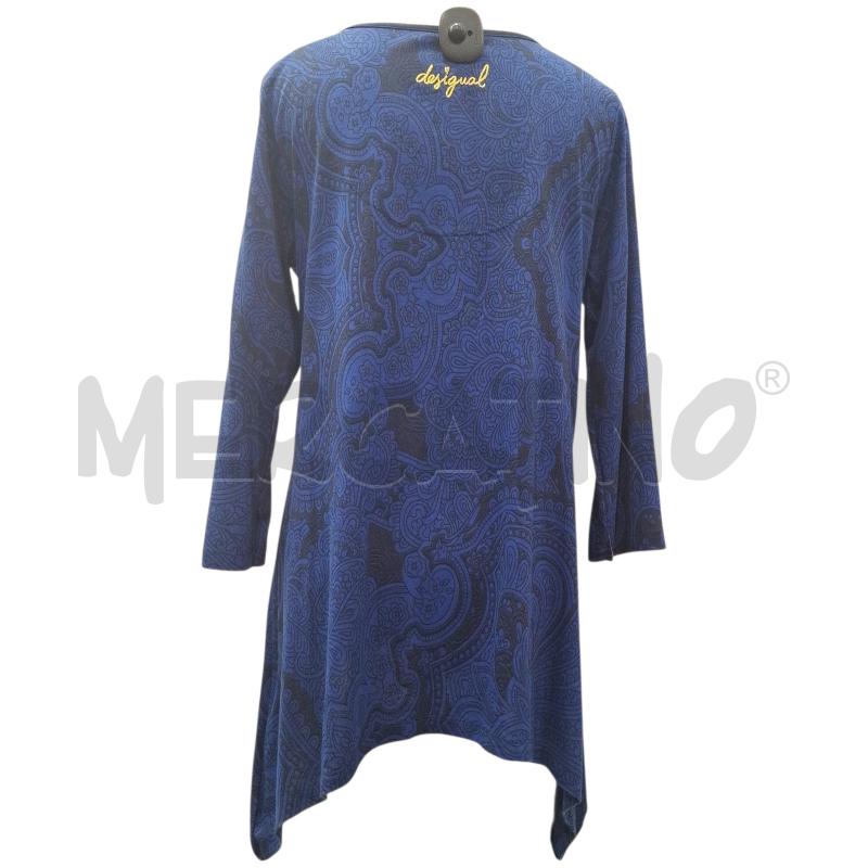 MAGLIA DONNA DESIGUAL FANT. CELESTE | Mercatino dell'Usato Salerno fratte 2
