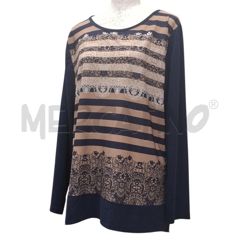 MAGLIA DONNA DORABELLA BLU FANT. BEIGE | Mercatino dell'Usato Salerno fratte 1