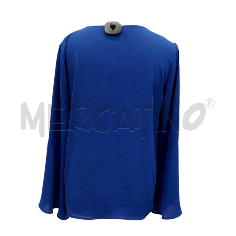 MAGLIA DONNA GRETHA MILANO BLU ELETTRICO | Mercatino dell'Usato Salerno fratte 2