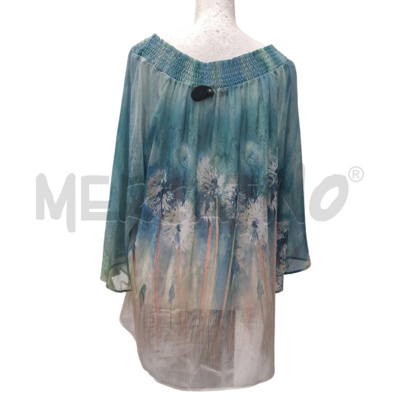 MAGLIA DONNA JALLIS SFUM DI VERDE FIORE | Mercatino dell'Usato Salerno fratte 2
