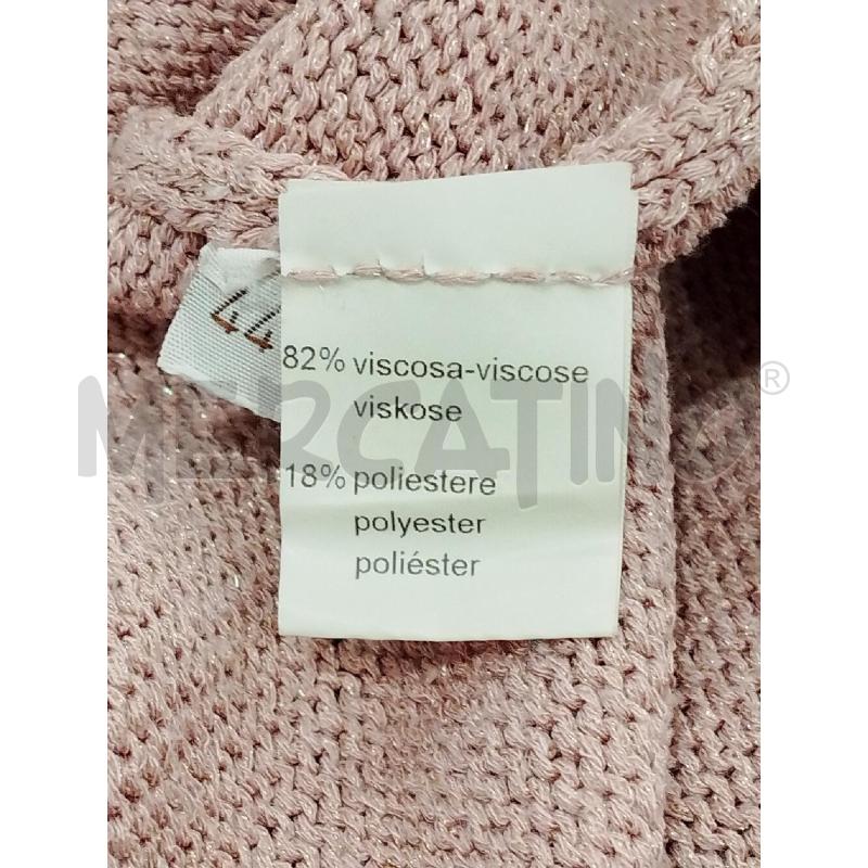 MAGLIA DONNA KANGRA ROSA BRILLANTINATO | Mercatino dell'Usato Salerno fratte 4