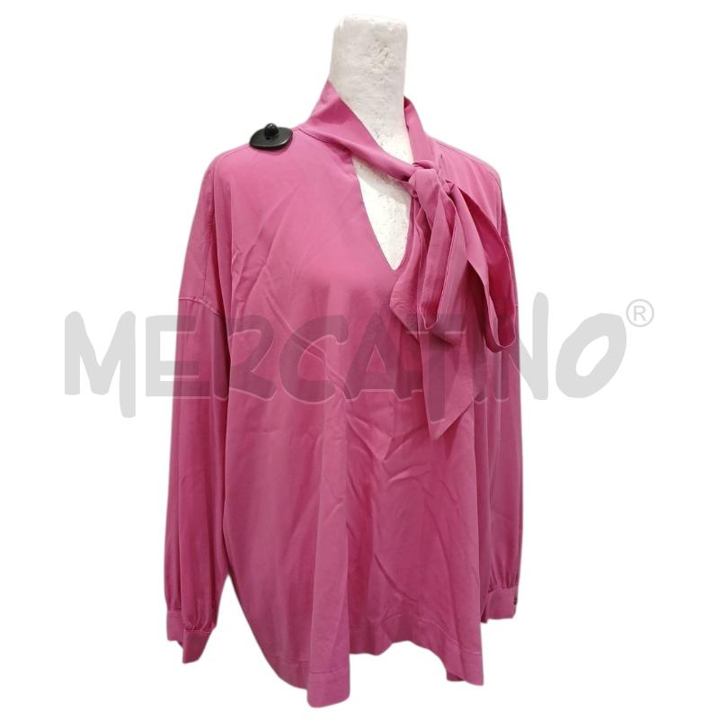 MAGLIA DONNA KILTIE ROSA IN SETA | Mercatino dell'Usato Salerno fratte 1